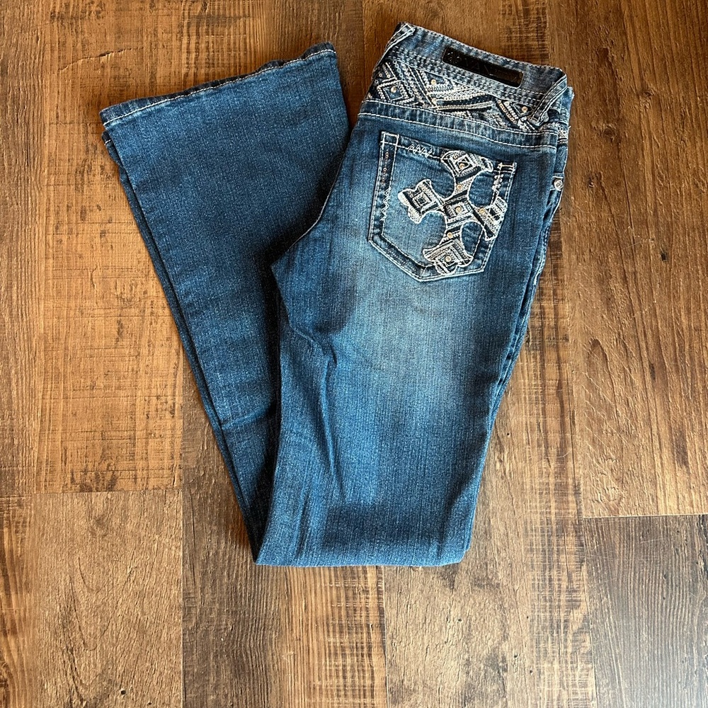 Vanity bootcut jeans.